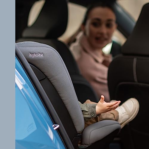 Inglesina Caboto I-Size Seggiolino Auto, Isofix, Da 15 Mesi A 12 Anni Circa, Dai 76 Ai 150 Cm, Vulcan Black - 7