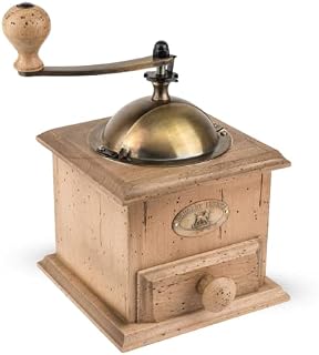 Peugeot 19401765 Bresil Coffee Mill, Wood, Walnut, 16.2x14x22.7 cm