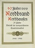 nordbrand pfefferminz nährwerte  40 Jahre Nordbrand Nordhausen. 25 Jahre Betrieb der ausgezeichneten Qualitätsarbeit 1948-1988.