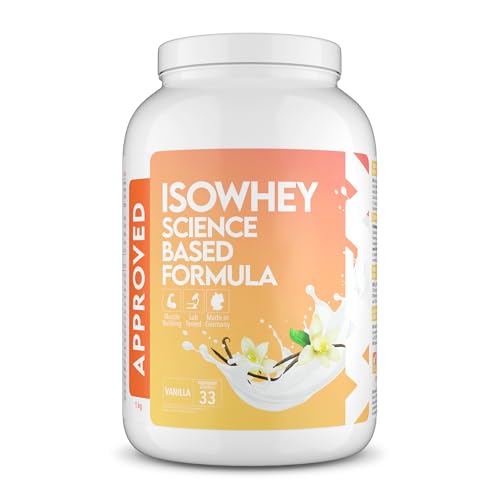 QUALITÀ DALLA GERMANIA - Approved Isowhey è prodotto in Germania secondo standard di qualità certificati e testato in modo indipendente.