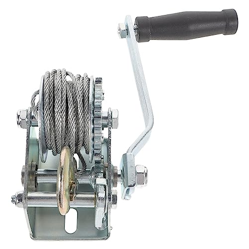Cabrestante eléctrico mini para carga 500LBS 7m cable miniatura 6