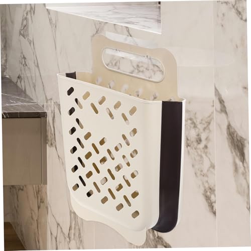 Panier à linge mural pliable pour optimiser l'espace de votre salle de bain
