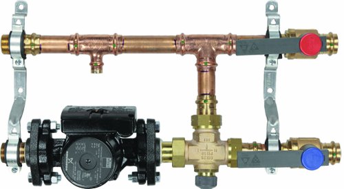 Viega 12120 ProRadiant Base Mezclador con ProPress de cabeza baja 3 velocidades