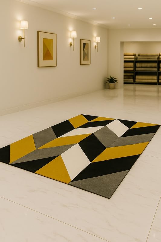 Image of Luxurious Tufted Woolen Carpet Collection Size 10 X 12 Feet (Color-Multi)