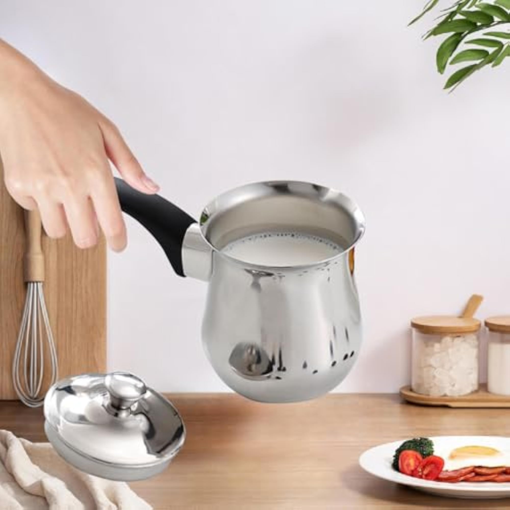 Turkish Coffee Pot Chocolate Melting Pan for Kitchen & Travel