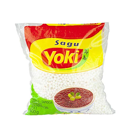 Sago de manioc à grains grossiers, sachet de 500g. - Sagu YOKI 500g