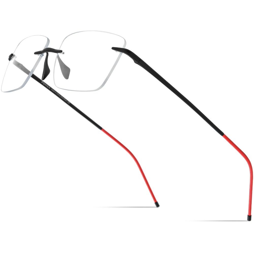 FONEX Colorful Pure Titanium Glasses Frame Women Retro Round Eyeglasses