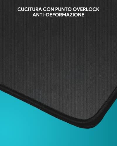 Gaming Mouse Pad, Mouse Mat 800 x 400 x 4 mm Extended Extra XXL Oversized, Keyboard Mousepad Mousemat, Anti-Slip Rubber Base and Waterproof Surface, Stitched Edges, Desk Table Mat Pad for Home Office