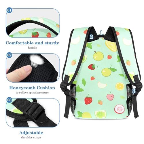 Sac à dos ergonomique et robuste multicolore avec trousse intégrée