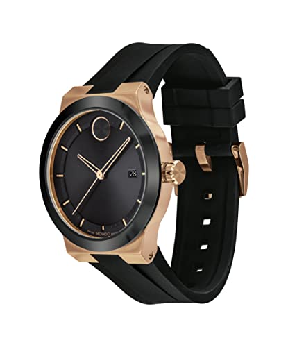 Movado Bold Analog Black Dial Men's Watch-3600851 - Image 2