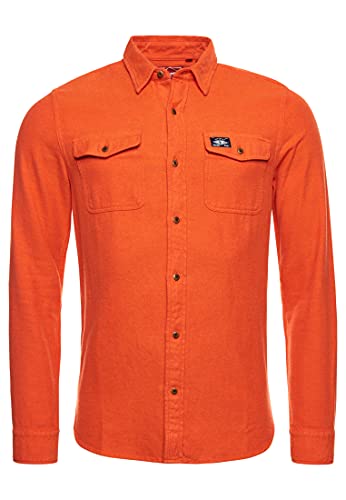 Sportliches Hemd in Orange