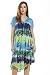 Riviera Sun 21648-TRQ-XL Dress/Dresses For Women
