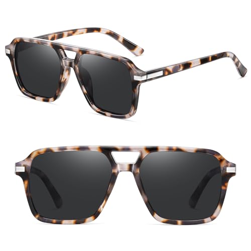 Image of HAOLOTA Polarized Sunglasses Men Women Designer Driving glasses Lightweight UV400 Protection