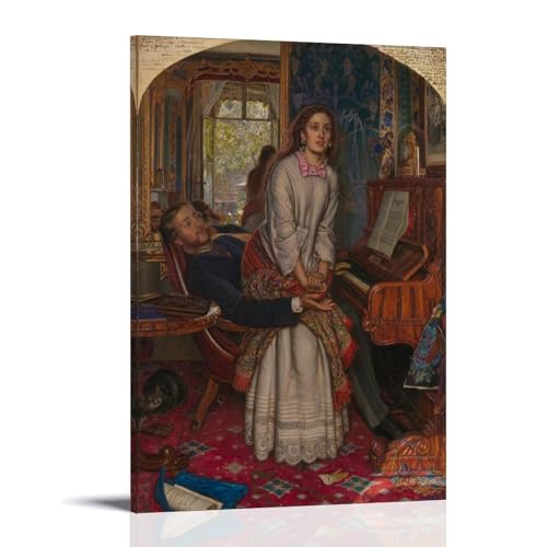 Toile William Hunt Awakening Conscience pour raviver un mur de chambre