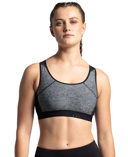 Image of Jockey AP20 Women Wirefree Padded Tactel Nylon Elastane Stretch Full Coverage Racerback Styling Active Sports Bra with StayFresh and StayDry Treatment