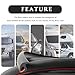 33FT Mudguard Flares Rubber Edge Trim,EPDM Rubber Seal Strip with Self Adhesive for Car Wheel Wells,Universal Rubber Gasket Strip Automotive Weather Stripping for Car Truck