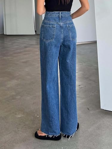 Image of KOTTY Soft Stretch Straight Fit Jeans - Mid Waist Structured Look