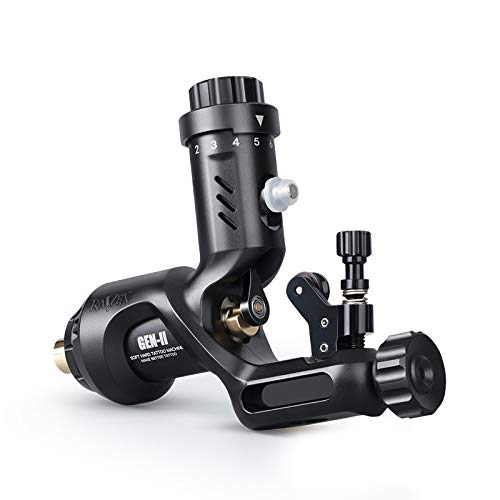 Extreme Roven 2 Rotary Tattoo Machine Gun One touch Hit Adjuster Soft and Hard RCA Connect