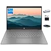 HP Chromebook 2025 Premium 14″ HD Laptop Computer Light Slim Business, procesador Intel de 4 núcleos, 4 GB de RAM, 192 GB de almacenamiento (64 GB eMMC + tarjeta de 128 GB), WiFi, cámara web, batería