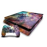 Head Case Designs Officially Licensed Cosmo18 Lagoon Nebula Art Mix Vinyl Sticker Gaming Skin Case Cover Compatible With Sony PlayStation 4 PS4 Slim Console and DualShock 4 Controller