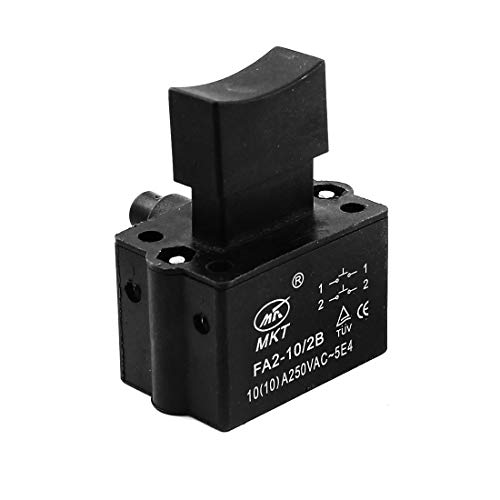 Aexit FA2-4/1BEK AC Control electrical 250V 10A 5E4 Lock on DPST 2NO Electric Power Tool Hand Drill Trigger Switch -  f190412ae076940