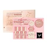 All-in-One Makeup Gift Set for Women & Teens, Complete Cosmetic Kit with Lip Gloss, Lip Balm, Eyeshadow, Blush, Highlighter, Face Powder, Mascara, Eyeliner & Necklace