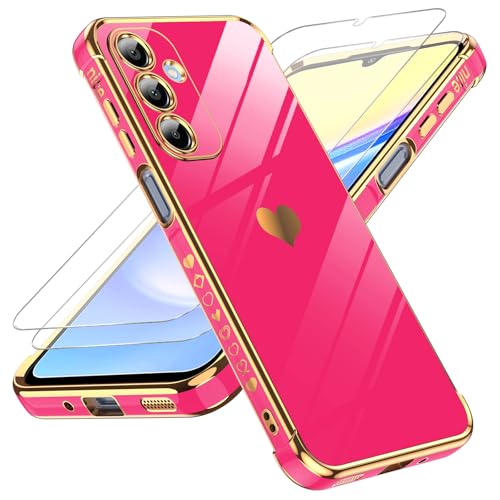 Coque Samsung Galaxy A16 5G LeYi en TPU souple antichoc avec verres trempés et protège-objectif