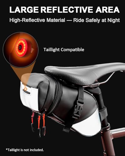 Duanosie Expandable Bike Seat Bag