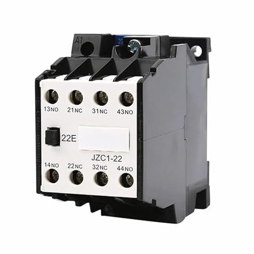 Relais JZC1-22 AC220V type contacteur auxiliaire monophasé pour circuit de commande électrique