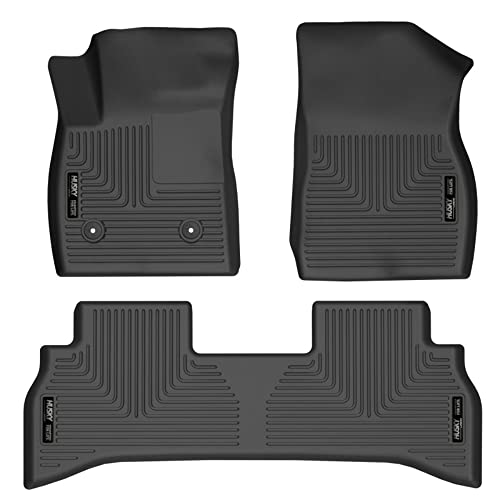 Husky Liners Weatherbeater Series | Fits 2021-2023 Chevrolet Trailblazer (Front Whl Drive Models only), Front & 2nd Seat Floor Liners - Black | 95161