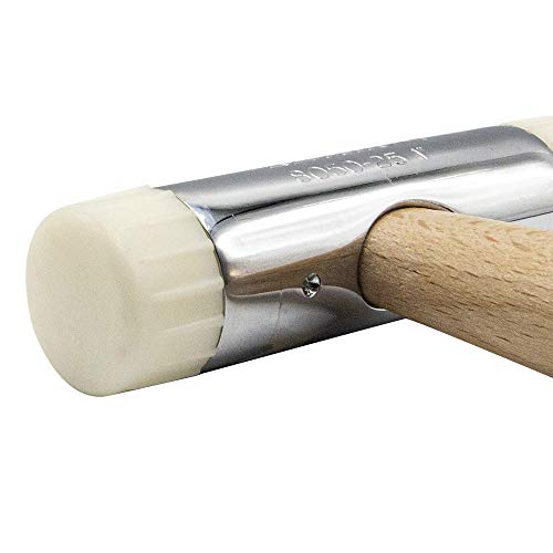 Miniatura 3 de Bellota 8050-25 - Martillo Tipo Mazo De Nylon Con Mango De Madera De Haya Con Bocas Recambiables De 25mm