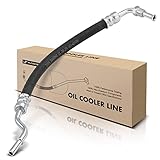 A-Premium Lower Automatic Transmission Oil Cooler Line Hose Assembly Compatible with Saturn SC 1991-1992 SC1 SC2 1993-2002 SL SL1 SL2 1991-2002 SW1 SW2