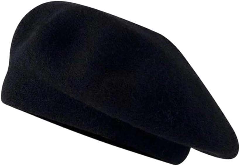 Women's Winter Knit Beret Solid Warm Accessory for Cold Weather Sport Skiing Outdoor Headwear
