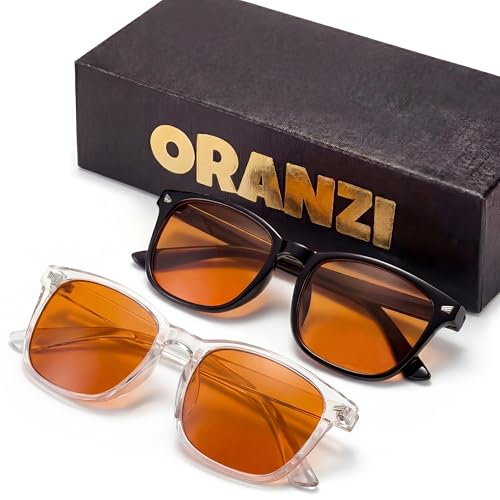 ORANZI 98.6% Blue Light Blocking Glasses for Computer & Gaming...