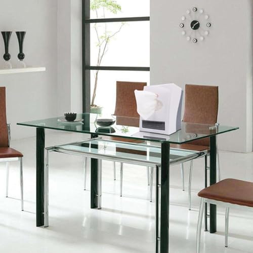 Soporte de rollo de papel para hotel pack de 5 portarrollos de acero para baños 8