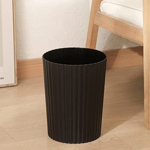 Jiatua VTC-3 Small Trash Can Plastic Wastebasket Round Garbage Container Bin thumb #1