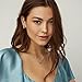 Kendra Scott Ellie Stud Earrings for Women, Fashion Jewelry, 14k Gold-Plated, Cobalt Cats Eye