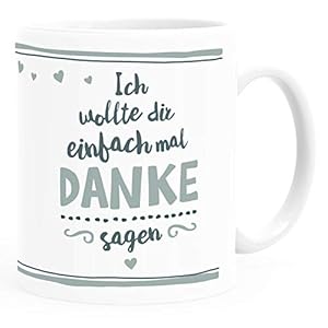 SpecialMe® Kaffeetasse Ich wollte dir einfach mal Danke sagen Pinguin Dankeschön-Geschenk personalisierte Geschenke Name…