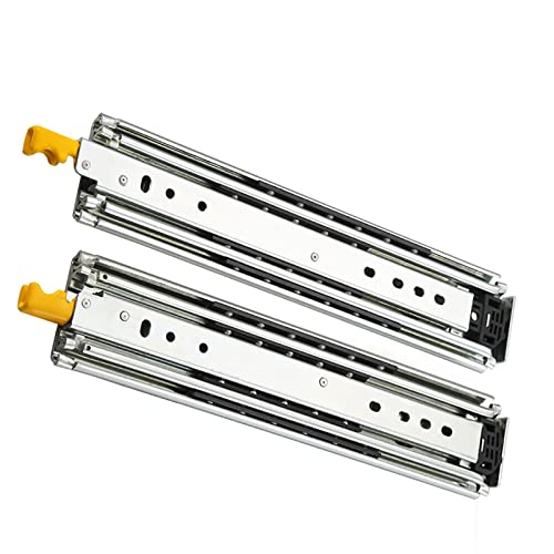 Glissières de tiroir robustes 220 kg Feng Shui rails télescopiques 650 mm avec verrouillage