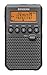 Sangean DT-800BK AM/FM/NOAA Weather Alert Pocket Radio, Black