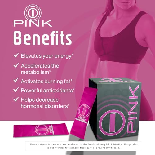 Image of bhip Pink for Women (Alive) - Pure Blend for Vitality, Stamina & Clarity, Energy Drink Mix Packets - Ideal for Active Women on The Go - 30 Servings
