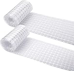 JANYUN 1008 Pcs 2/5" 10mm Diameter Sticky Back Dots Hook and Loop Self Adhesive Dots Tapes (White)