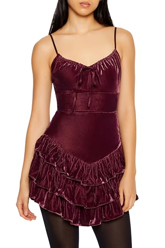 Robe velvet mini solution style rapide pour silhouette sculptée - 2