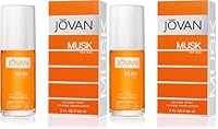 Jovan Musk Eau de Cologne Spray for Men 88 ml (Pack of 2)