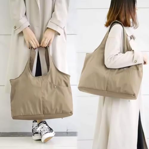 Bolsa Nylon Feminina Grande para Faculdade, Trabalho, Academia e Uso Diário - Bolsa Universitária La