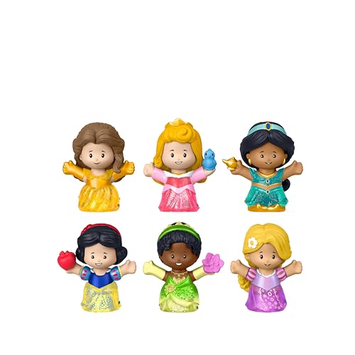 Fisher-Price Little People Princesses Robes Étincelantes - Set de Figurines