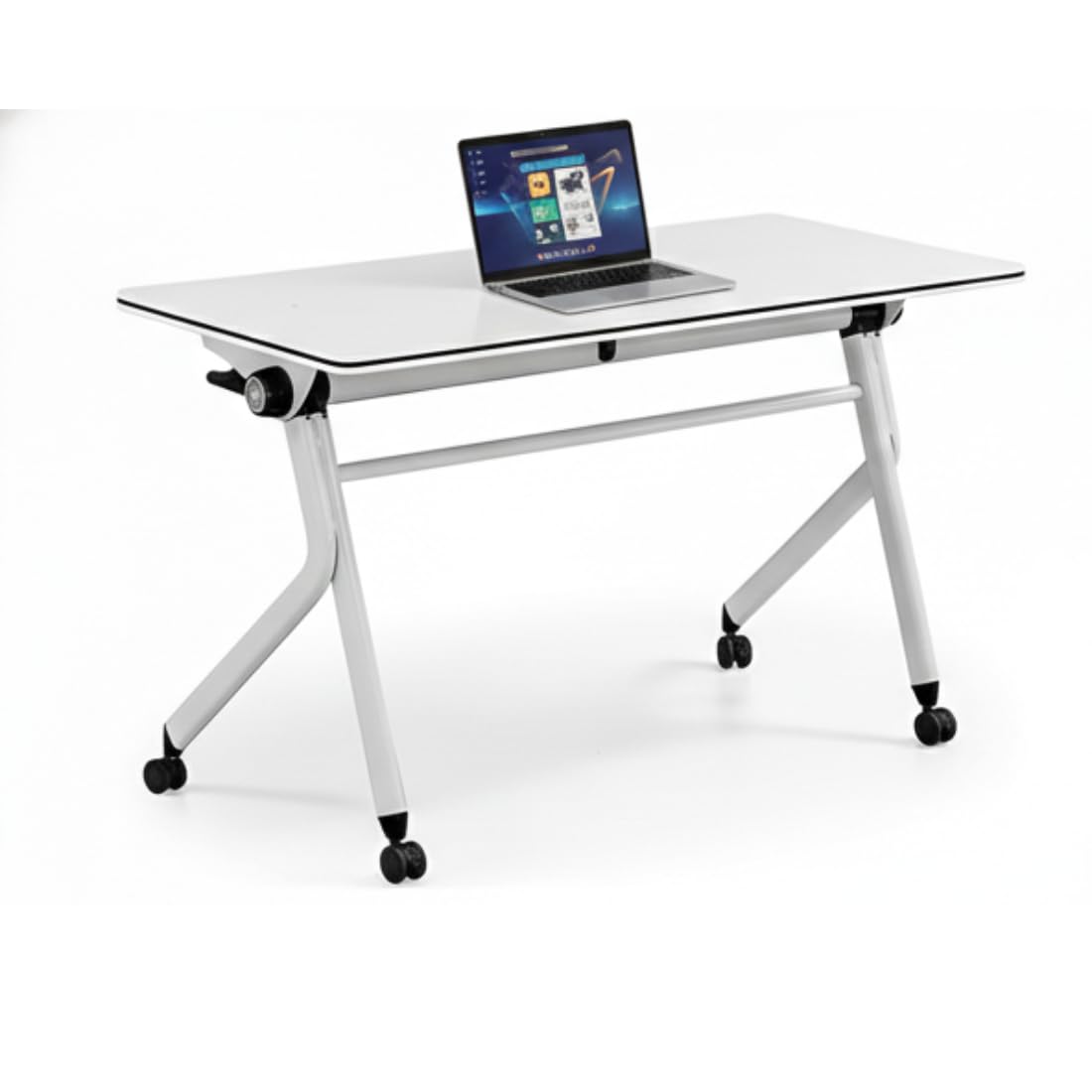 Onyx Folding Conference Table for Meeting Rooms, Mobile Portable