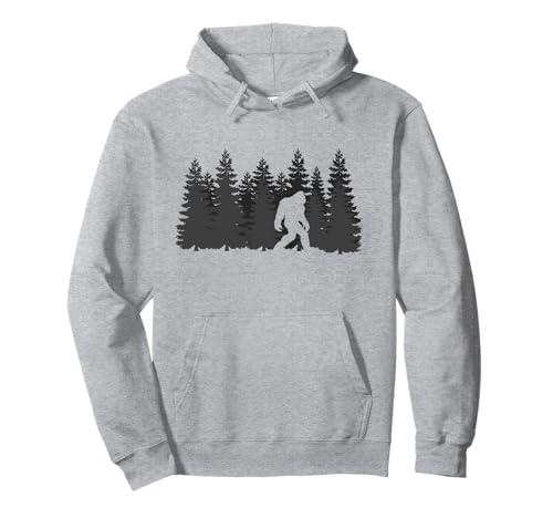 Bigfoot in the Forest - Idea regalo per Natale e compleanno Felpa con Cappuccio
