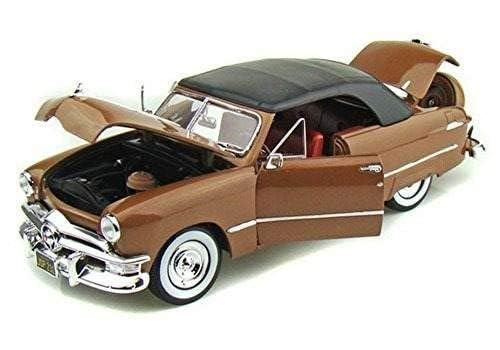 Amazon | Maisto 31681brn 1950 フォード コンバーチブル ソフトトップ