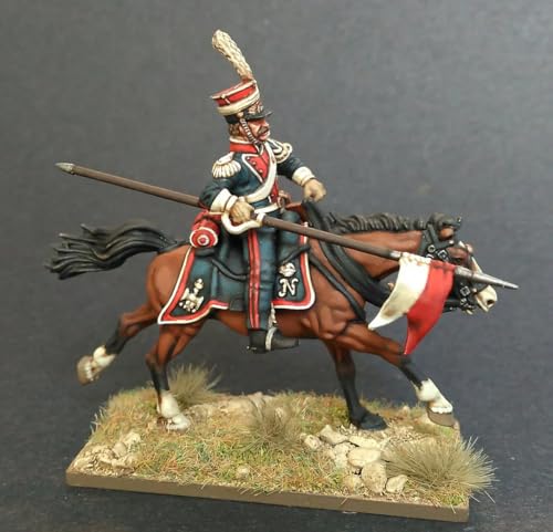 Figuras Napoleónicas Victrix Lanceros Guardia Imperial miniatura 4